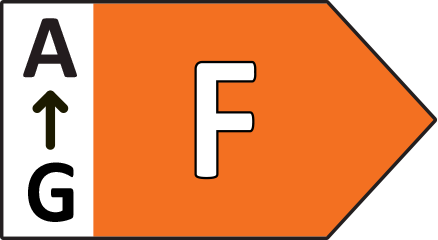 Energieeffizienzklasse F