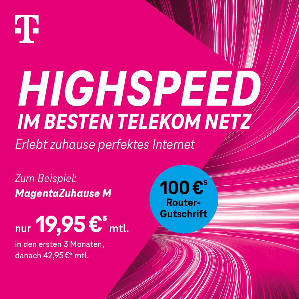 Angebot Telekom MagentaZuhause M