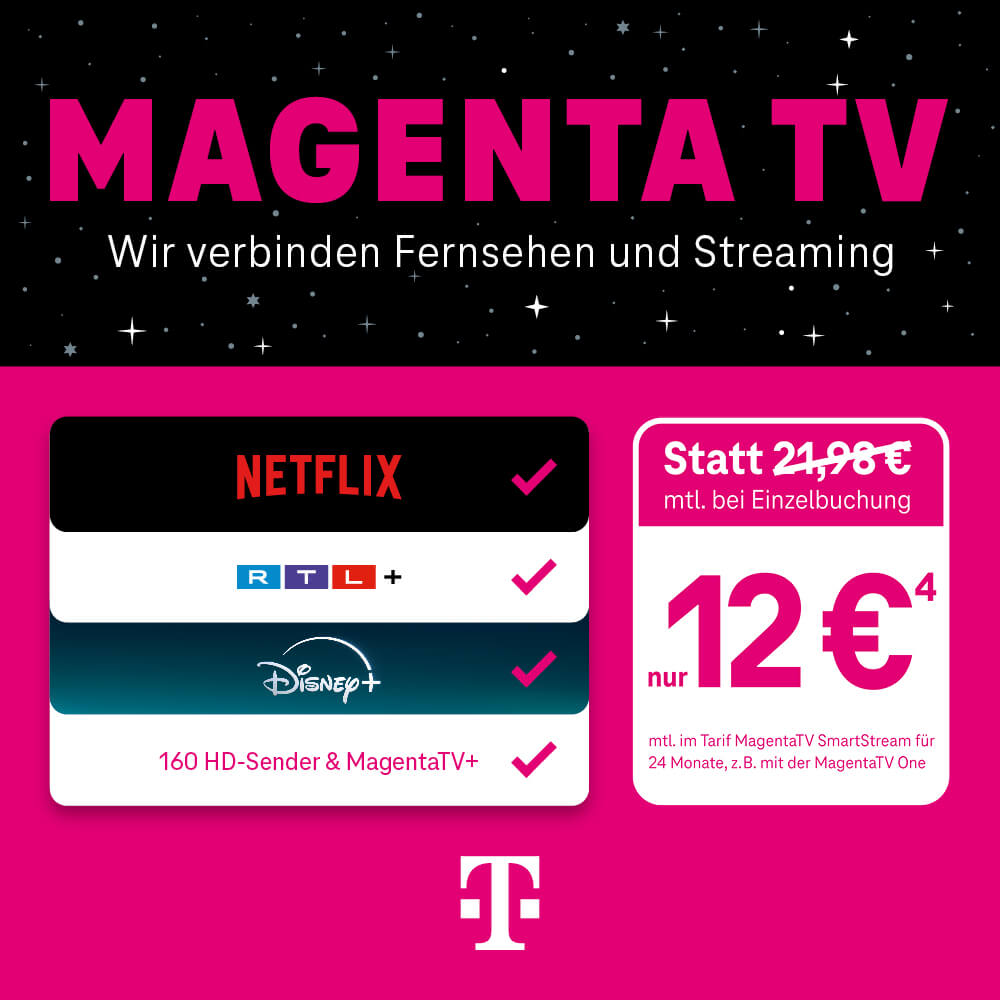 Angebot Telekom MagentaTV SmartStream