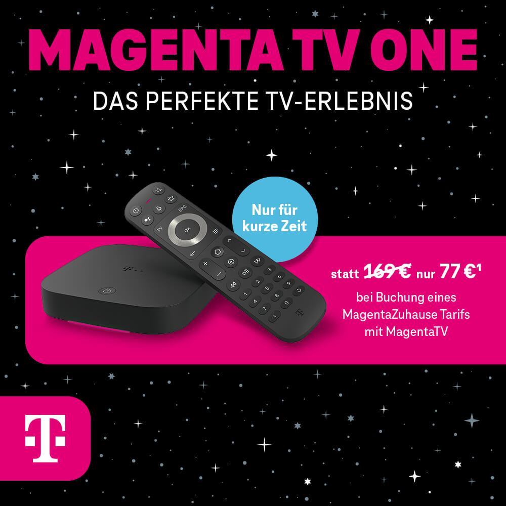 Angebot Telekom Magenta Black Days MTV One