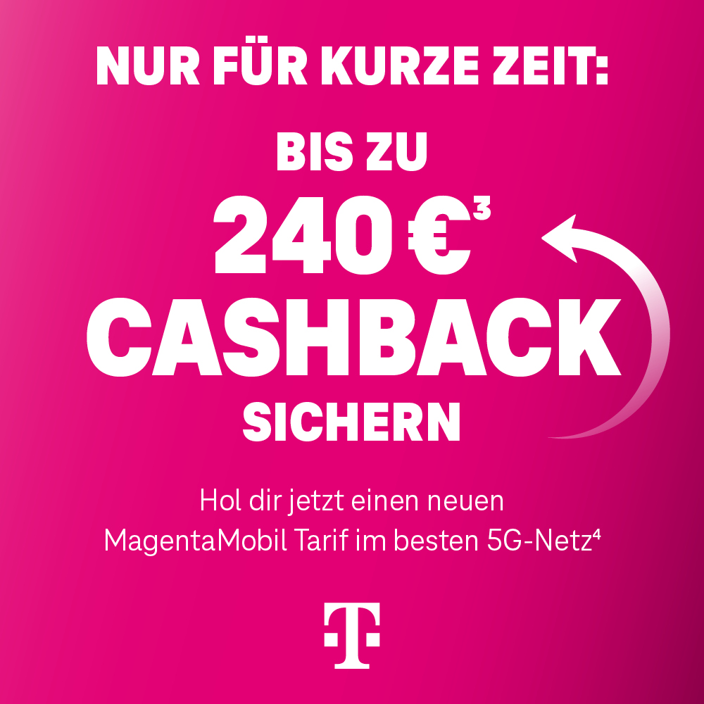 Angebot Telekom Cashback